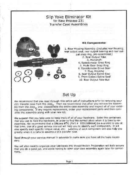 Installation Manual